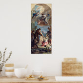 Saint Francis - Sebastiano Ricci Fine Art Poster (Keuken)