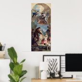 Saint Francis - Sebastiano Ricci Fine Art Poster (Thuiskantoor)