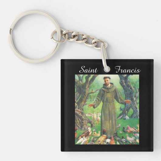 Saint Francis Sleutelhanger (voorkant)