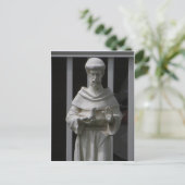 Saint Francis Statue Briefkaart (Staand voorkant)
