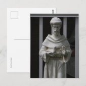Saint Francis Statue Briefkaart (Voorkant / Achterkant)