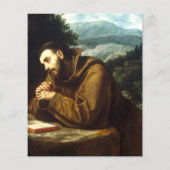 Saint Francis van Assisi (Achterkant)