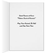 Saint Francis van Assisi Animal Blessings (Binnen (Rechts))