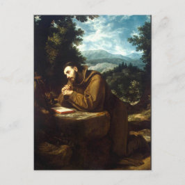 Saint Francis van Assisi Briefkaart
