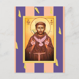 Saint Francis van Assisi Briefkaart