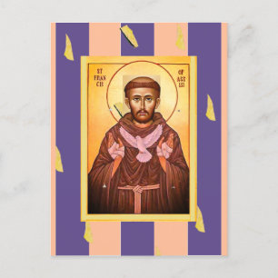 Saint Francis van Assisi Briefkaart
