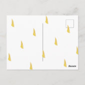 Saint Francis van Assisi Briefkaart (Achterkant)