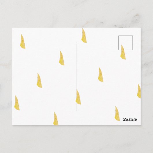 Saint Francis van Assisi Briefkaart (Achterkant)