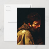 Saint Francis van Assisi door Caravaggio Briefkaart (Voorkant / Achterkant)
