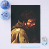 Saint Francis van Assisi door Caravaggio Flyer (Enkel)