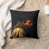 Saint Francis van Assisi door Caravaggio Kussen (Deken)