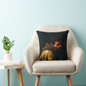 Saint Francis van Assisi door Caravaggio Kussen (Stoel)