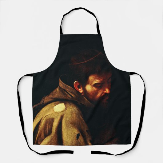 Saint Francis van Assisi door Caravaggio Schort (Voorkant)