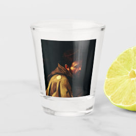 Saint Francis van Assisi door Caravaggio Shot Glas