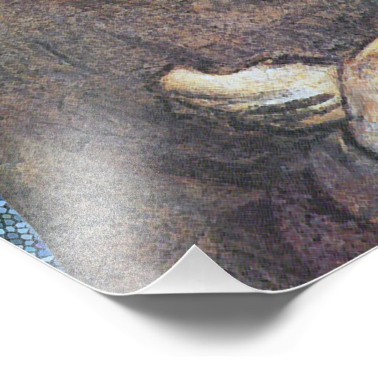 Saint Francis van Assisi Foto Afdruk (Hoek)