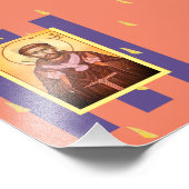 Saint Francis van Assisi Foto Afdruk (Hoek)