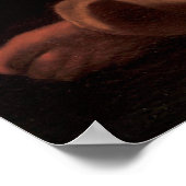 Saint Francis van Assisi in Ecstasy door Caravaggi Poster (Hoek)