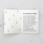 Saint Francis van Assisi Kaart (Binnen)