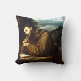 Saint Francis van Assisi Kussen