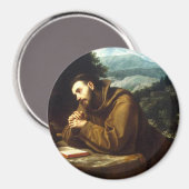 Saint Francis van Assisi Magneet (Voorkant / Achterkant)