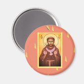 Saint Francis van Assisi Magneet (Voorkant / Achterkant)
