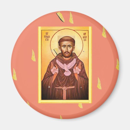 Saint Francis van Assisi Magneet (Voorkant)