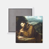 Saint Francis van Assisi Magneet (Voorkant / Achterkant)