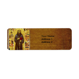 Saint Francis van Assisi Medieval Iconography Etiket