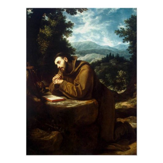 Saint Francis van Assisi Perfect Poster (Voorkant)