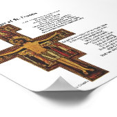 Saint Francis van Assisi Poster (Hoek)