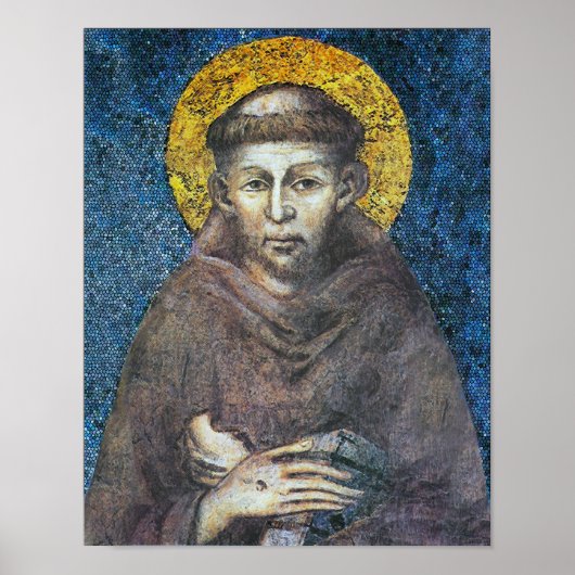 Saint Francis van Assisi Poster (Voorkant)