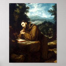 Saint Francis van Assisi Poster