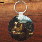 Saint Francis van Assisi Sleutelhanger (Voorkant)