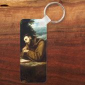 Saint Francis van Assisi Sleutelhanger (Achterkant)