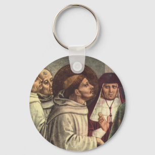 Saint Francis van Assisi Sleutelhanger