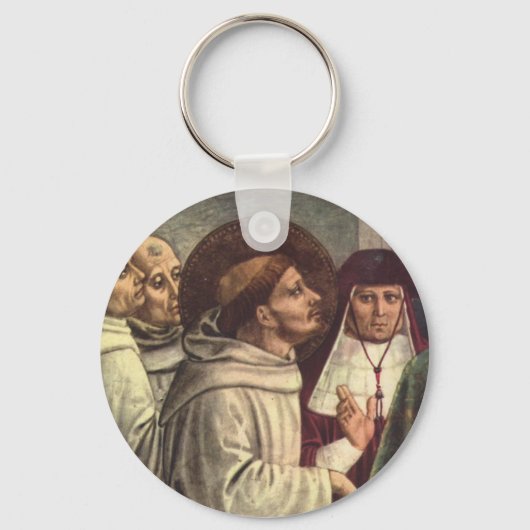 Saint Francis van Assisi Sleutelhanger (Voorkant)