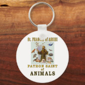 SAINT-FRANCIS VAN ASSISI SLEUTELHANGER (Voorkant)