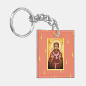 Saint Francis van Assisi Sleutelhanger (Voorkant Links)