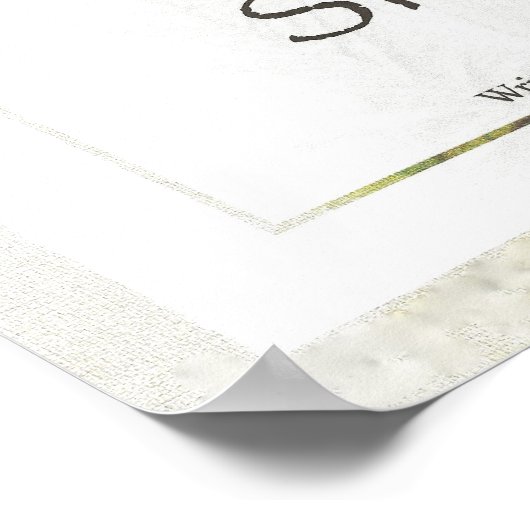 Saint Francis van Assisi Sunbeam PRAYER Poster (Hoek)