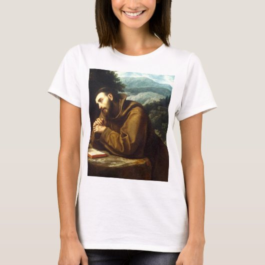Saint Francis van Assisi T-shirt (Voorkant)