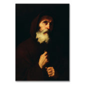 Saint Francis van Paola Kaart (Voorkant)