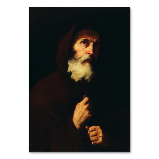 Saint Francis van Paola Kaart (Voorkant)