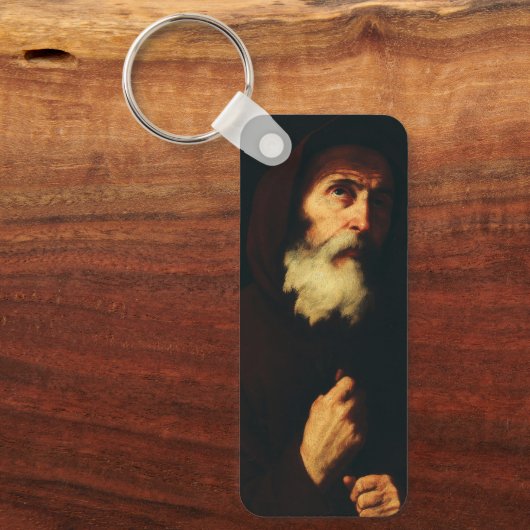 Saint Francis van Paola Sleutelhanger (Voorkant)