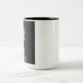 Saint Francis van Paola Tweekleurige Koffiemok (Center)