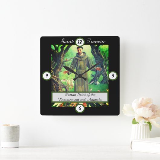 Saint Francis Vierkante Klok (Huis)