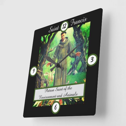 Saint Francis Vierkante Klok (Hoek)