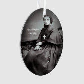 Saint Francis Xavier Cabrini Ornament (voorkant)