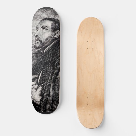 Saint Francis Xavier Persoonlijk Skateboard (Voorkant)