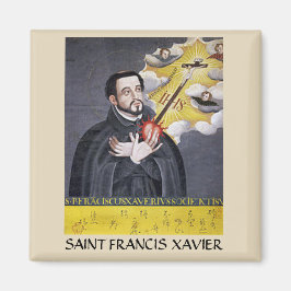 Saint Francis Xavier Portrait Magnet