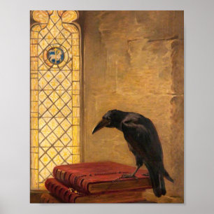 Saint-from Jackdaw van Rheims Raven Briton Riviere Poster